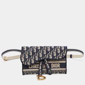 Dior Oblique Saddle Belt Bag